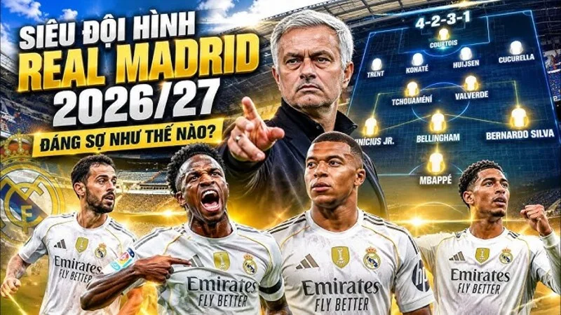 Sự kết hợp giữa các trụ cột giàu kinh nghiệm và thế hệ trẻ giúp Real Madrid duy trì sức cạnh tranh lâu dài